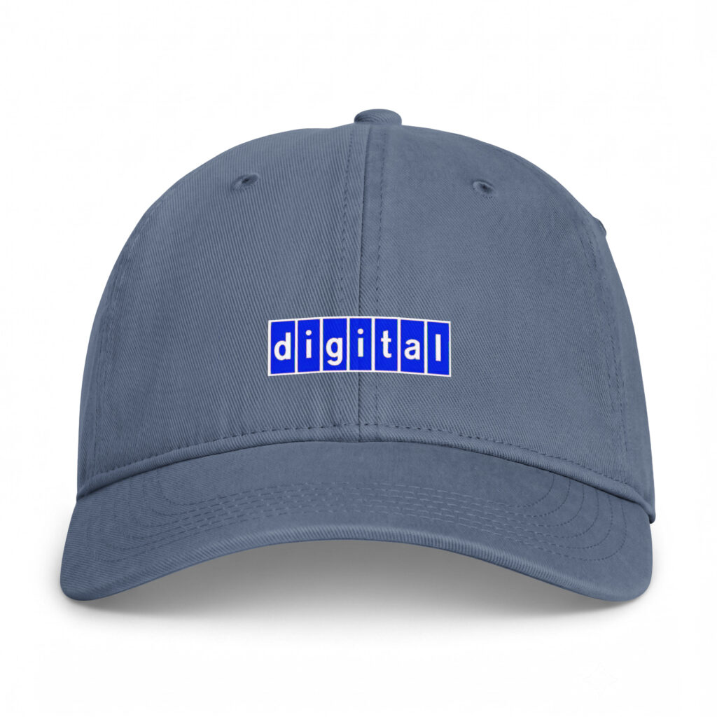 Blue Logo Coastal Washed Cap
