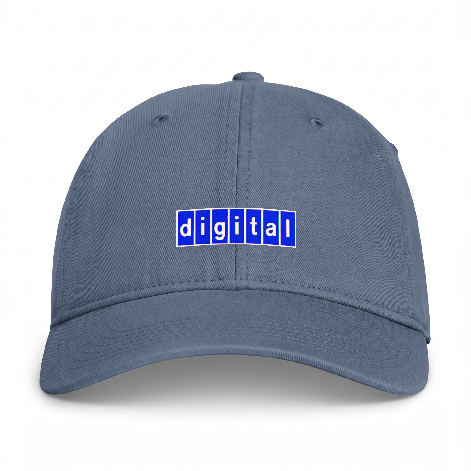 Blue Logo Coastal Washed Cap