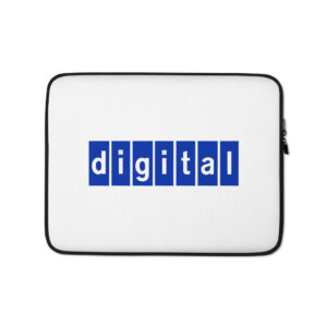 Blue Logo Laptop Sleeve