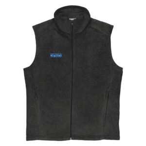 Digital Blue Logo Men’s Columbia fleece vest US SHIPMENT ONLY