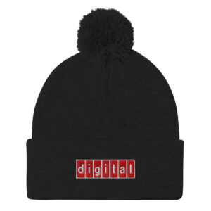 Digital NOT Blue Logo Beanie