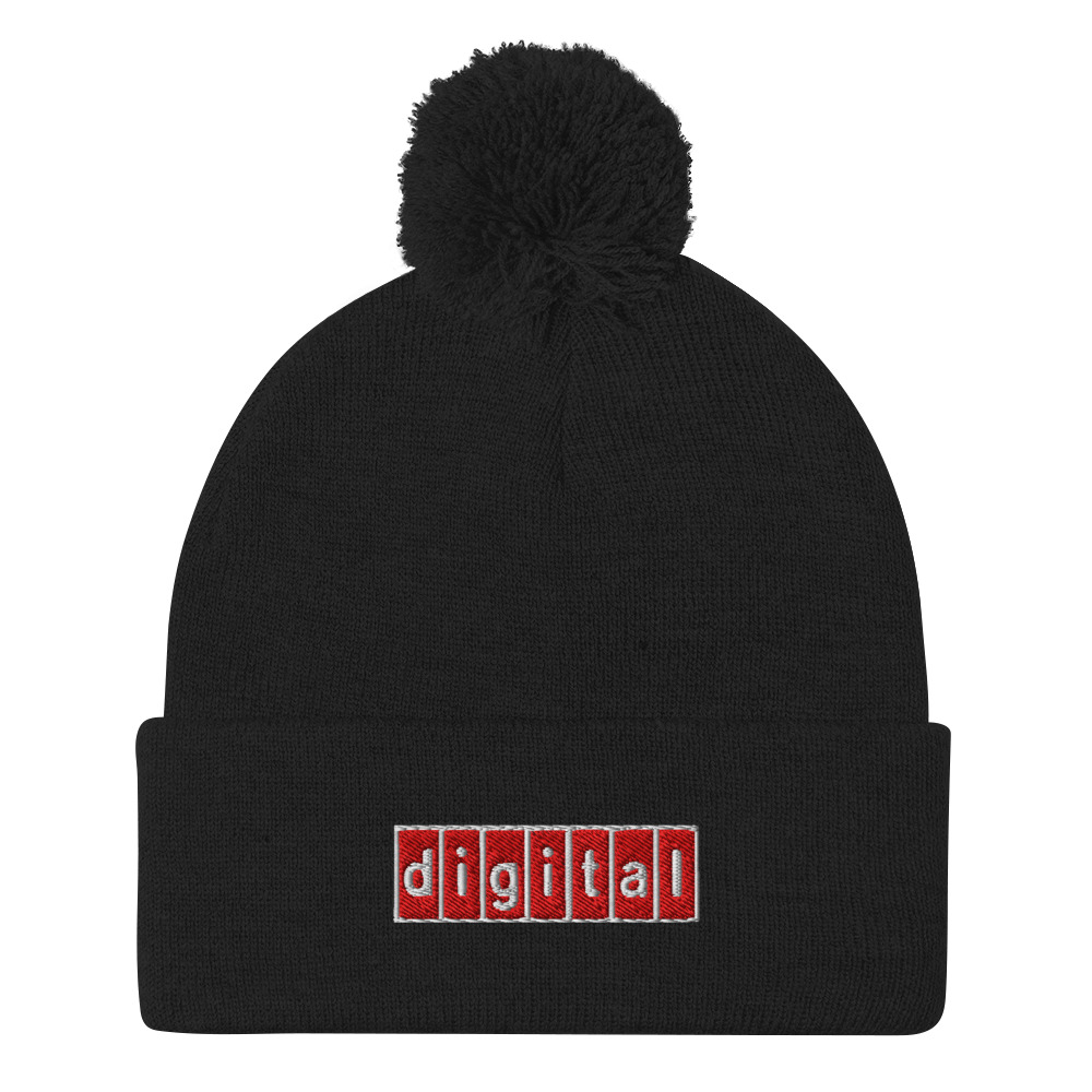 Digital NOT Blue Logo Beanie