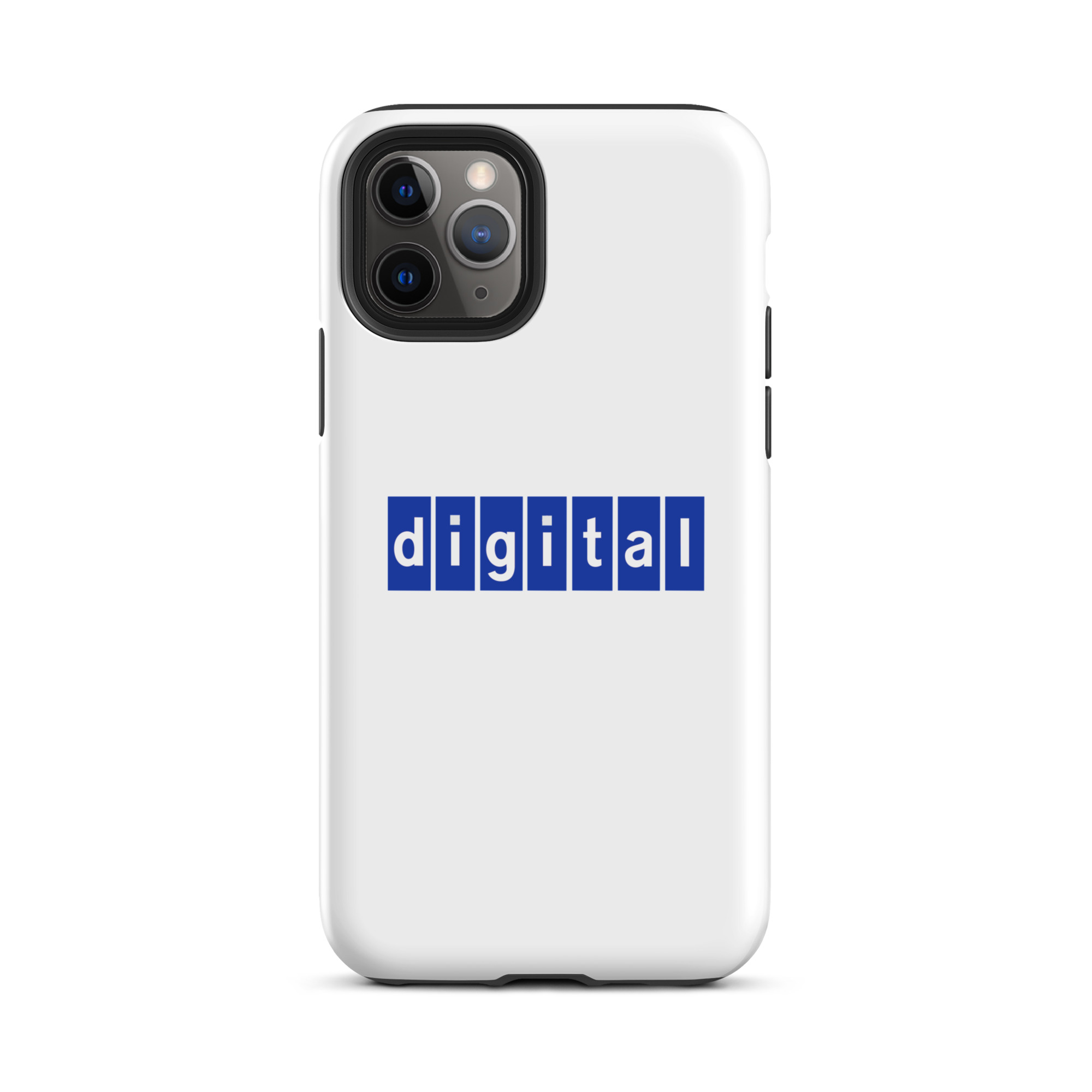 Blue logo Tough Case for iPhone® - Image 2