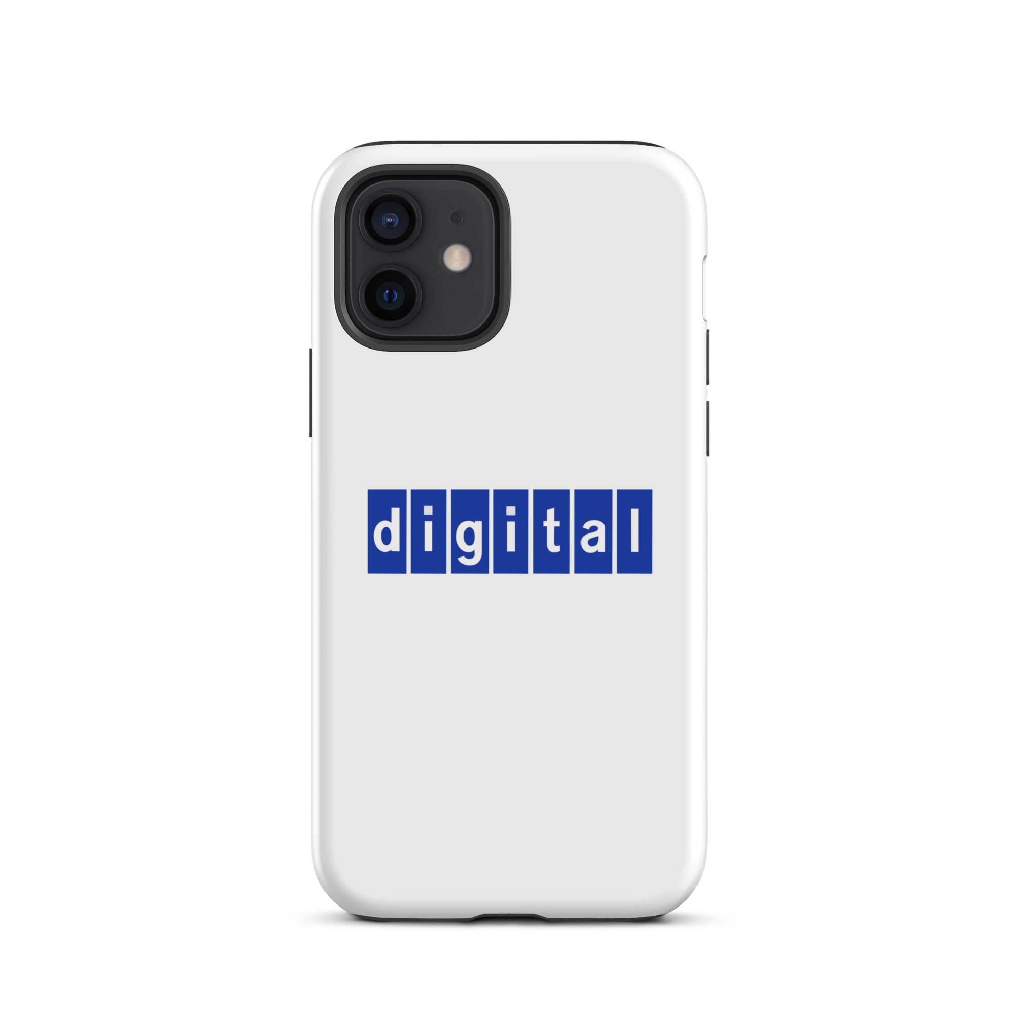 Blue logo Tough Case for iPhone® - Image 5