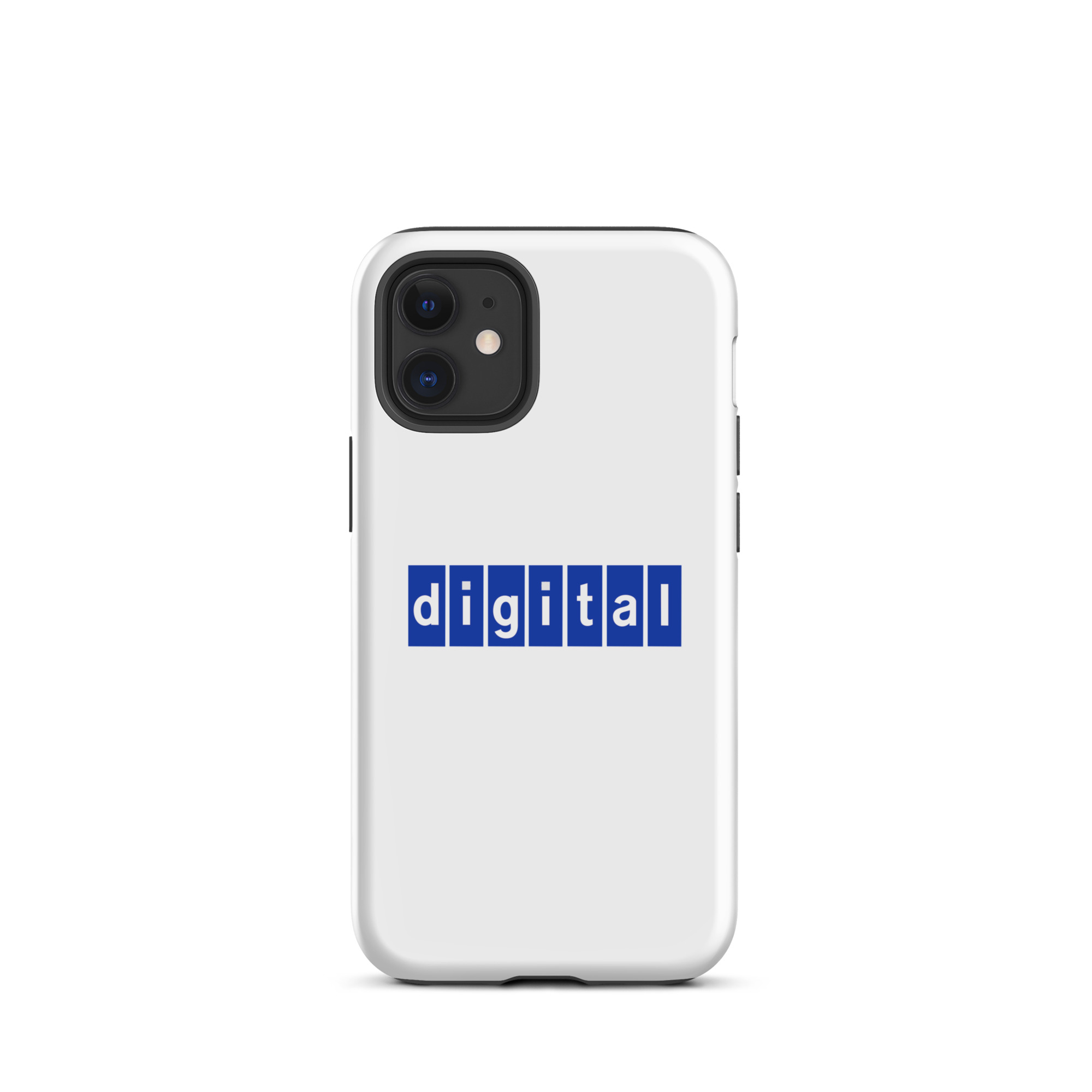 Blue logo Tough Case for iPhone® - Image 4