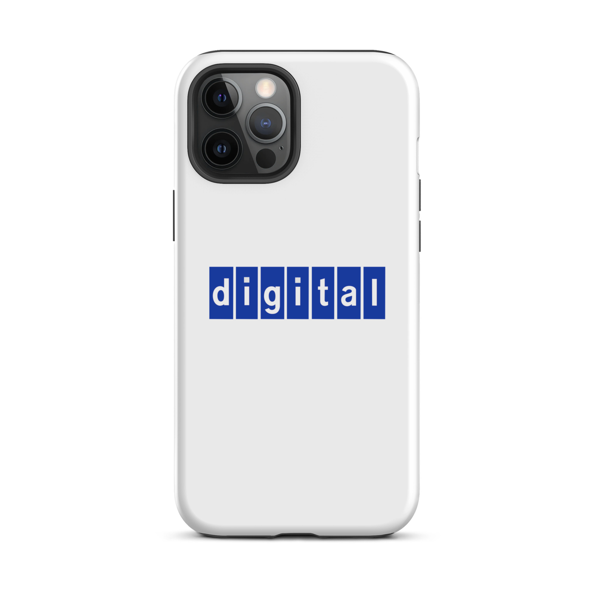 Blue logo Tough Case for iPhone® - Image 7