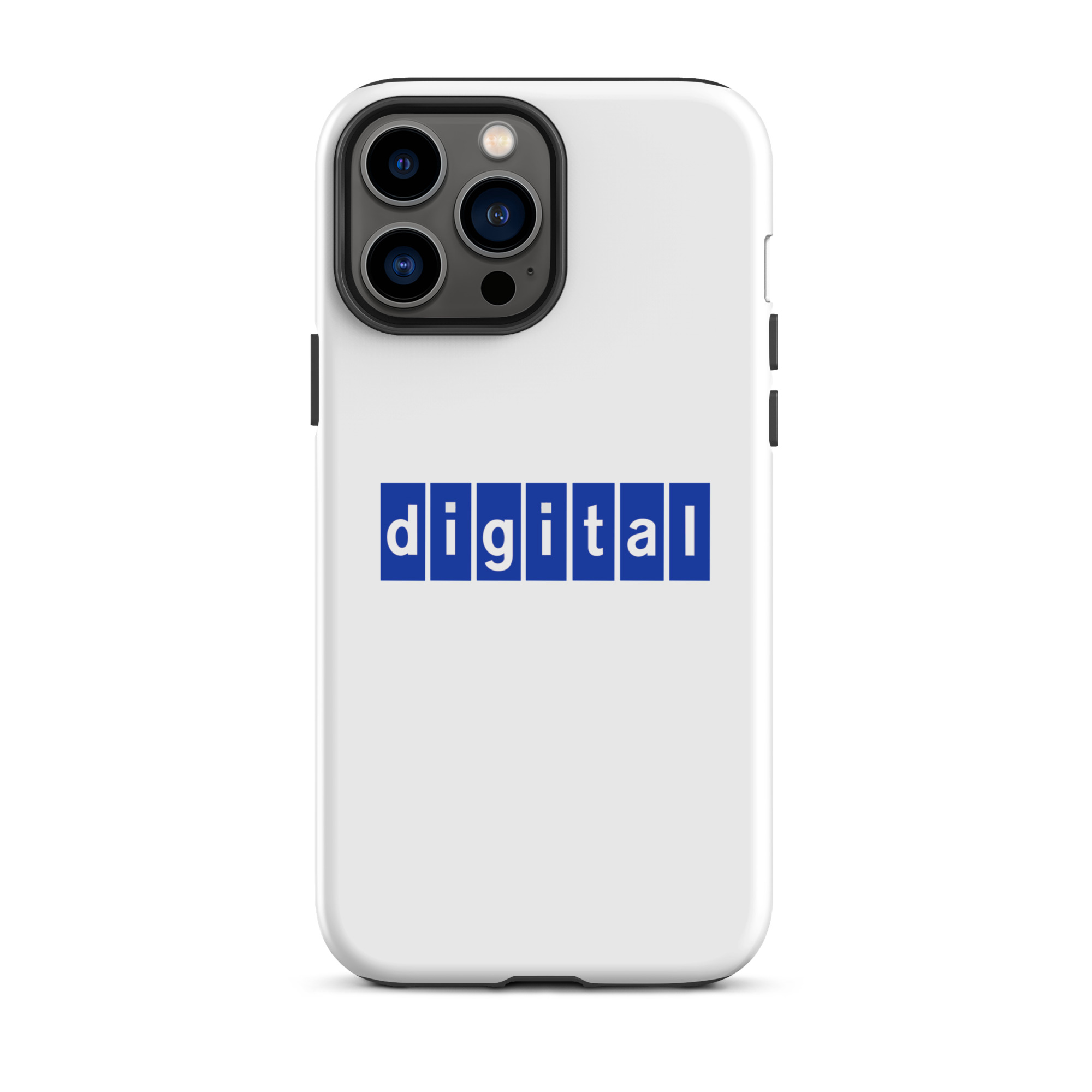 Blue logo Tough Case for iPhone® - Image 11