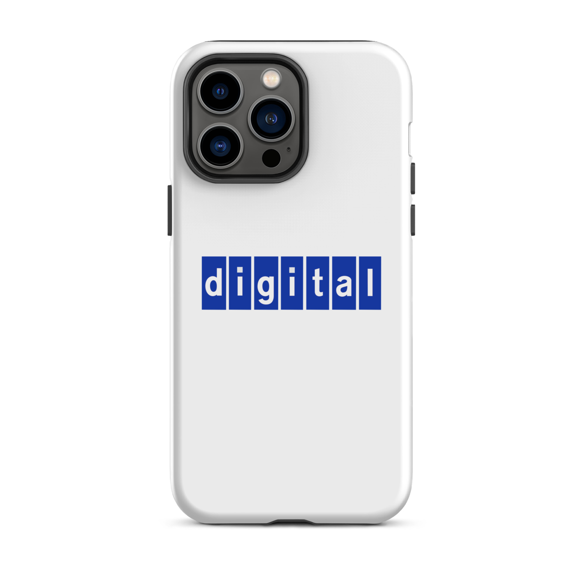 Blue logo Tough Case for iPhone® - Image 15