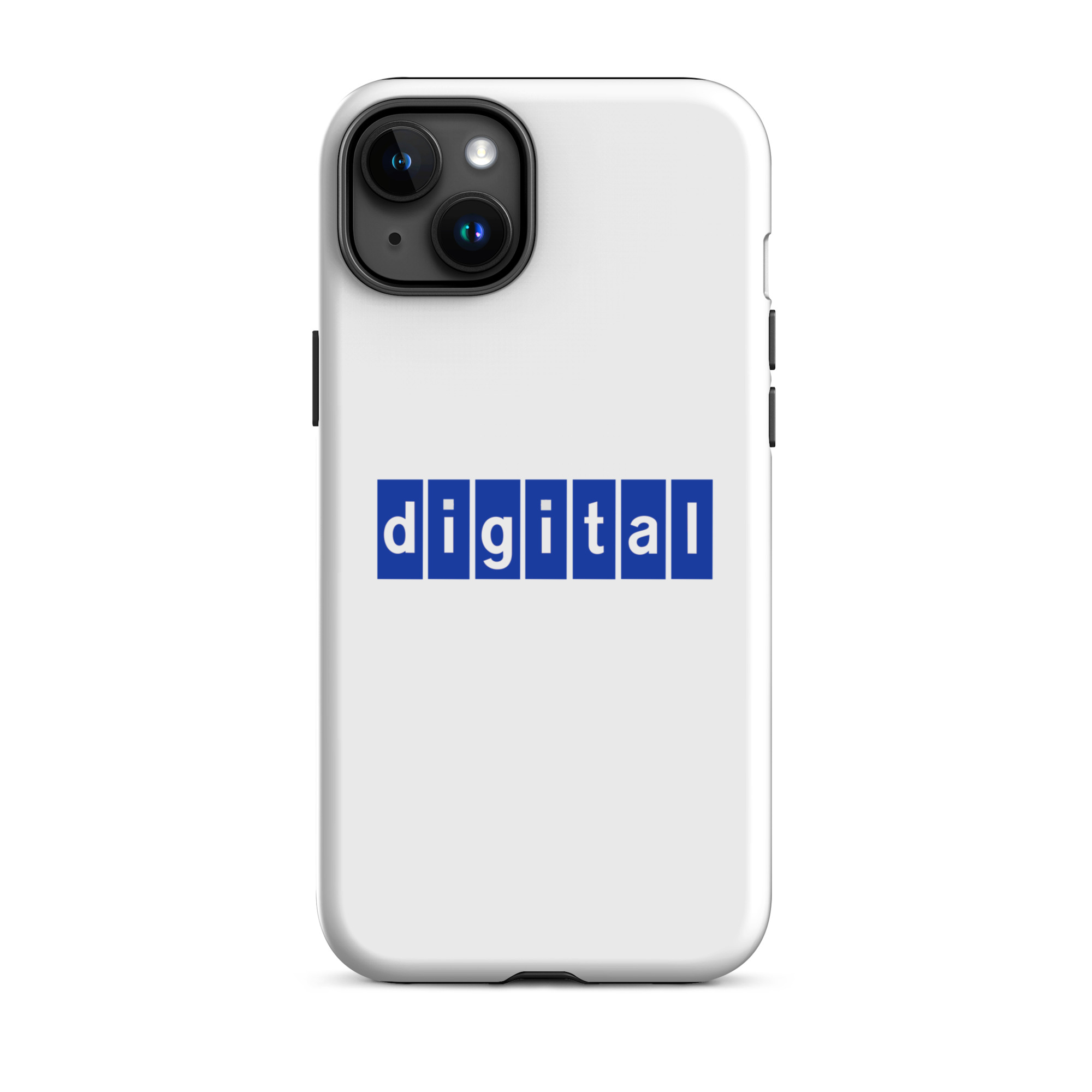 Blue logo Tough Case for iPhone® - Image 17