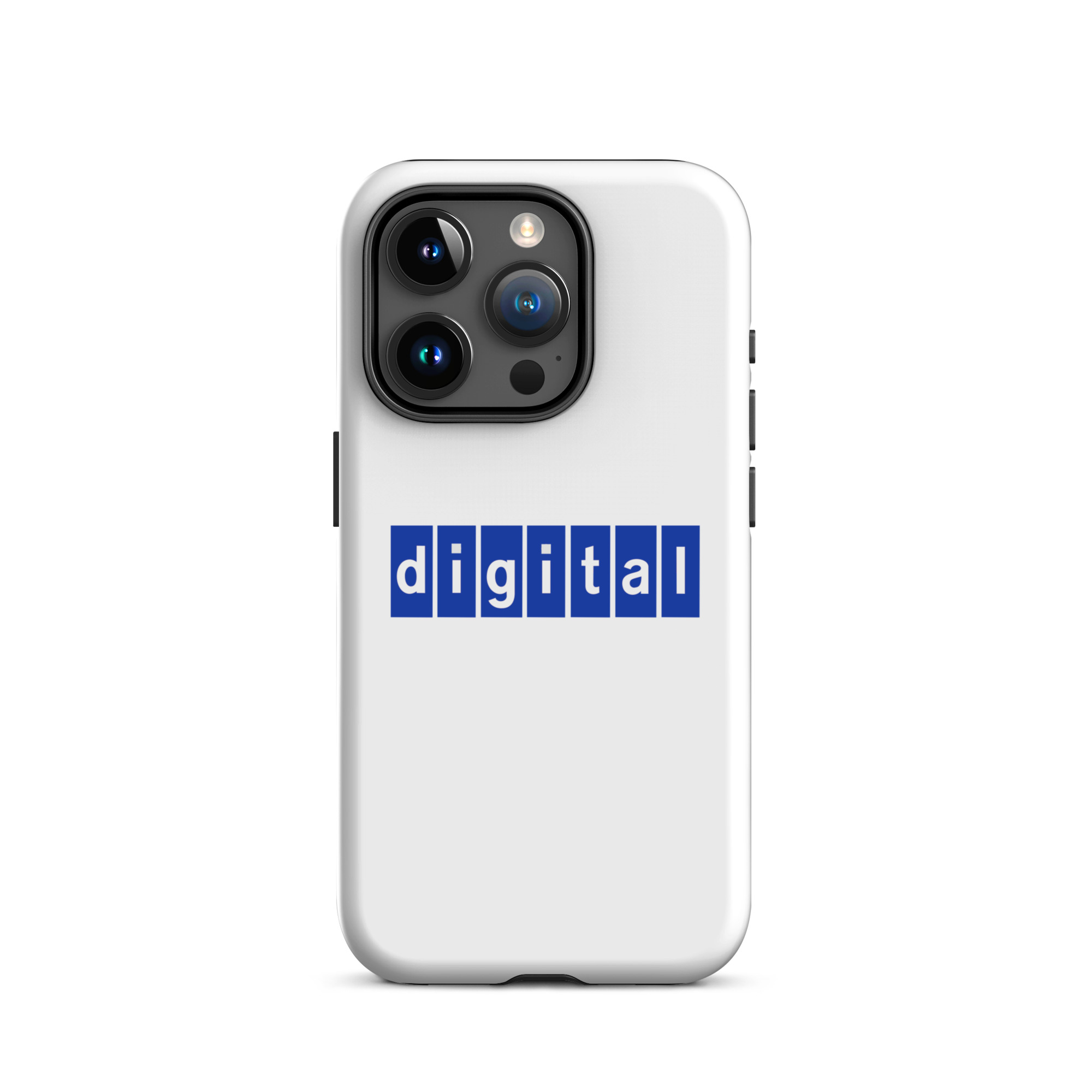 Blue logo Tough Case for iPhone® - Image 18