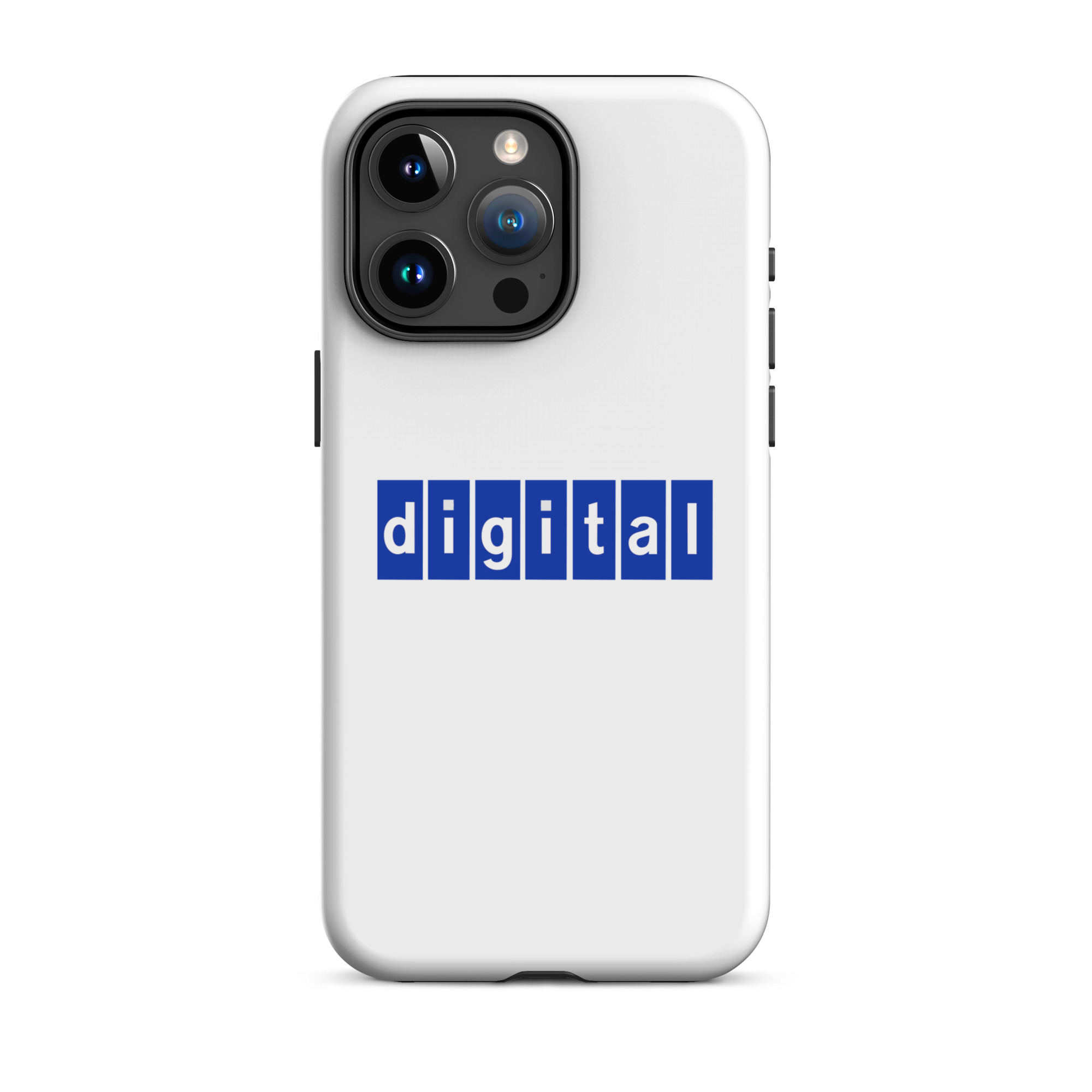 Blue logo Tough Case for iPhone® - Image 19