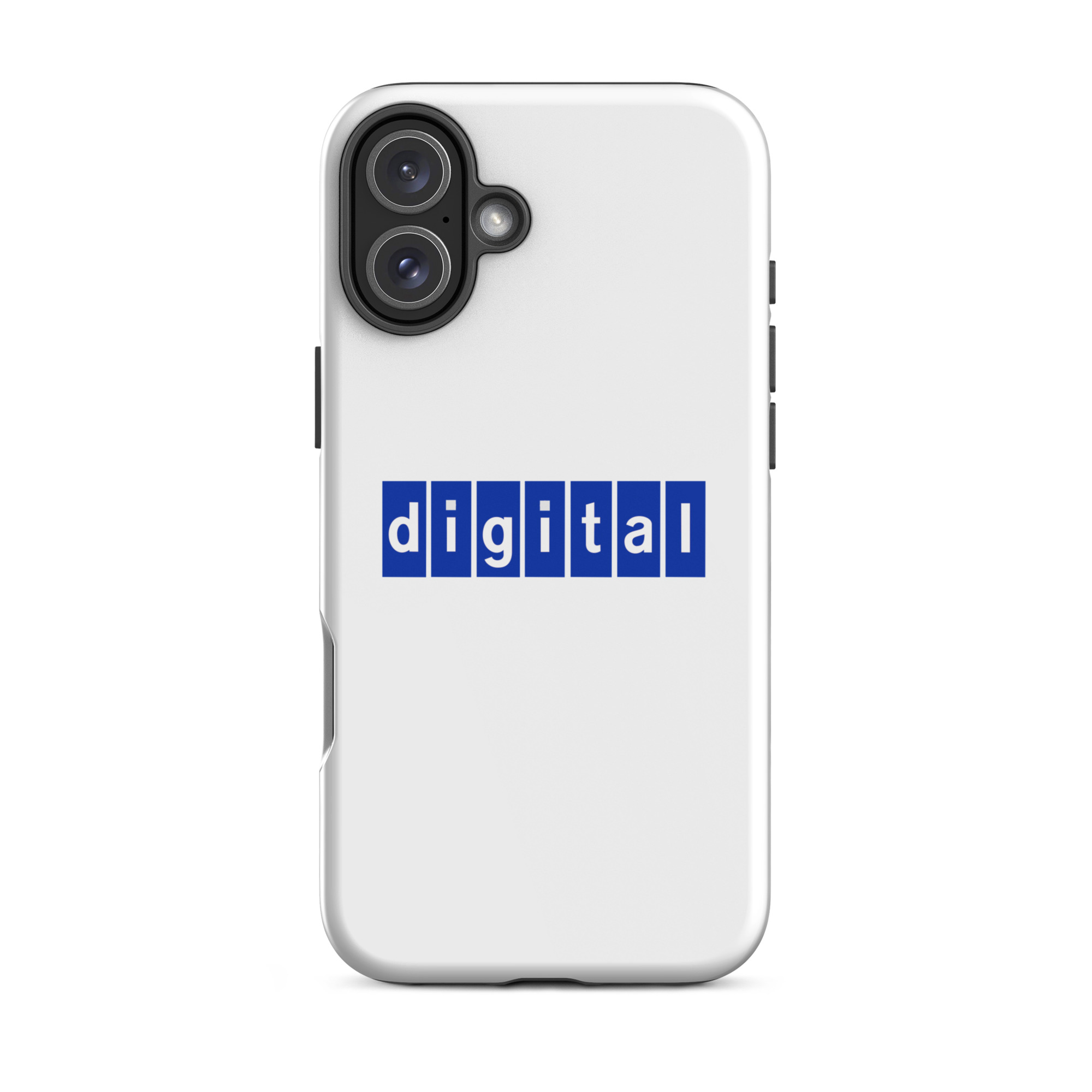Blue logo Tough Case for iPhone® - Image 21