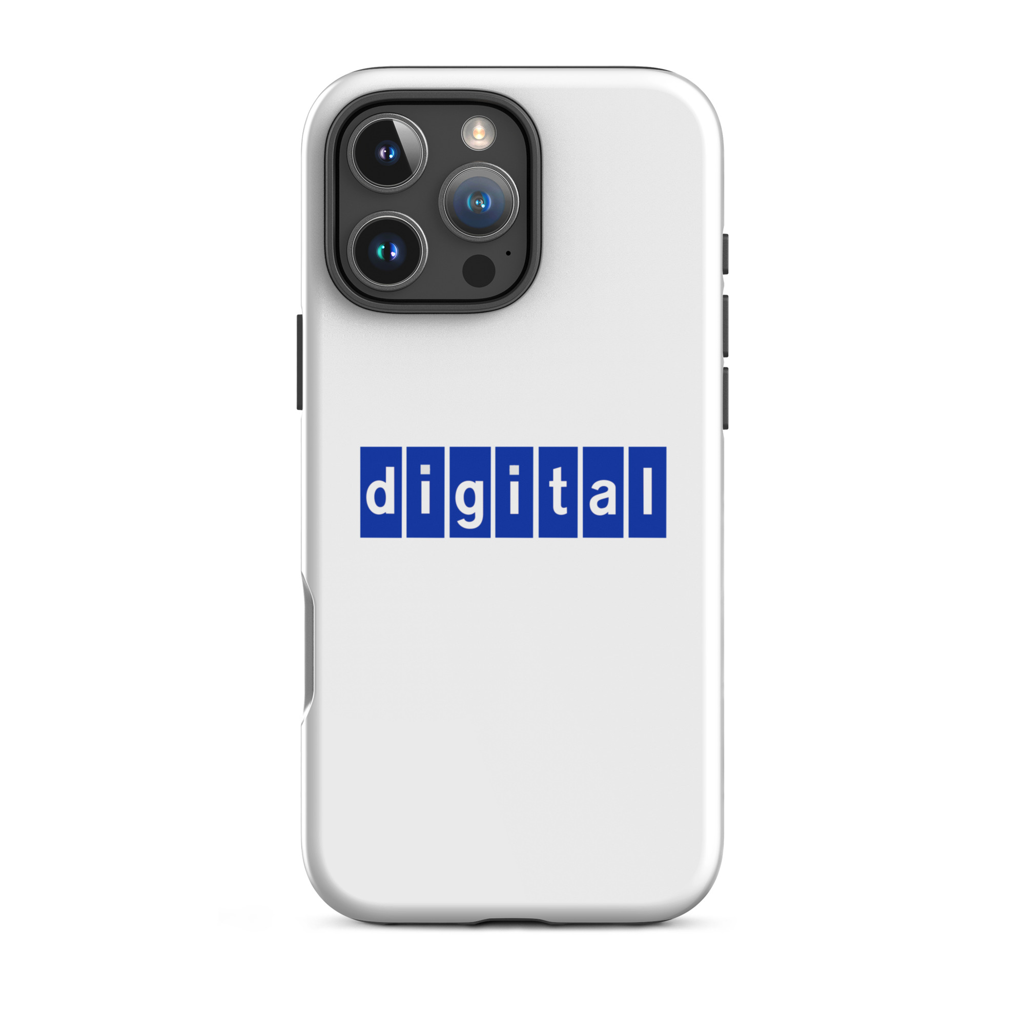 Blue logo Tough Case for iPhone® - Image 23