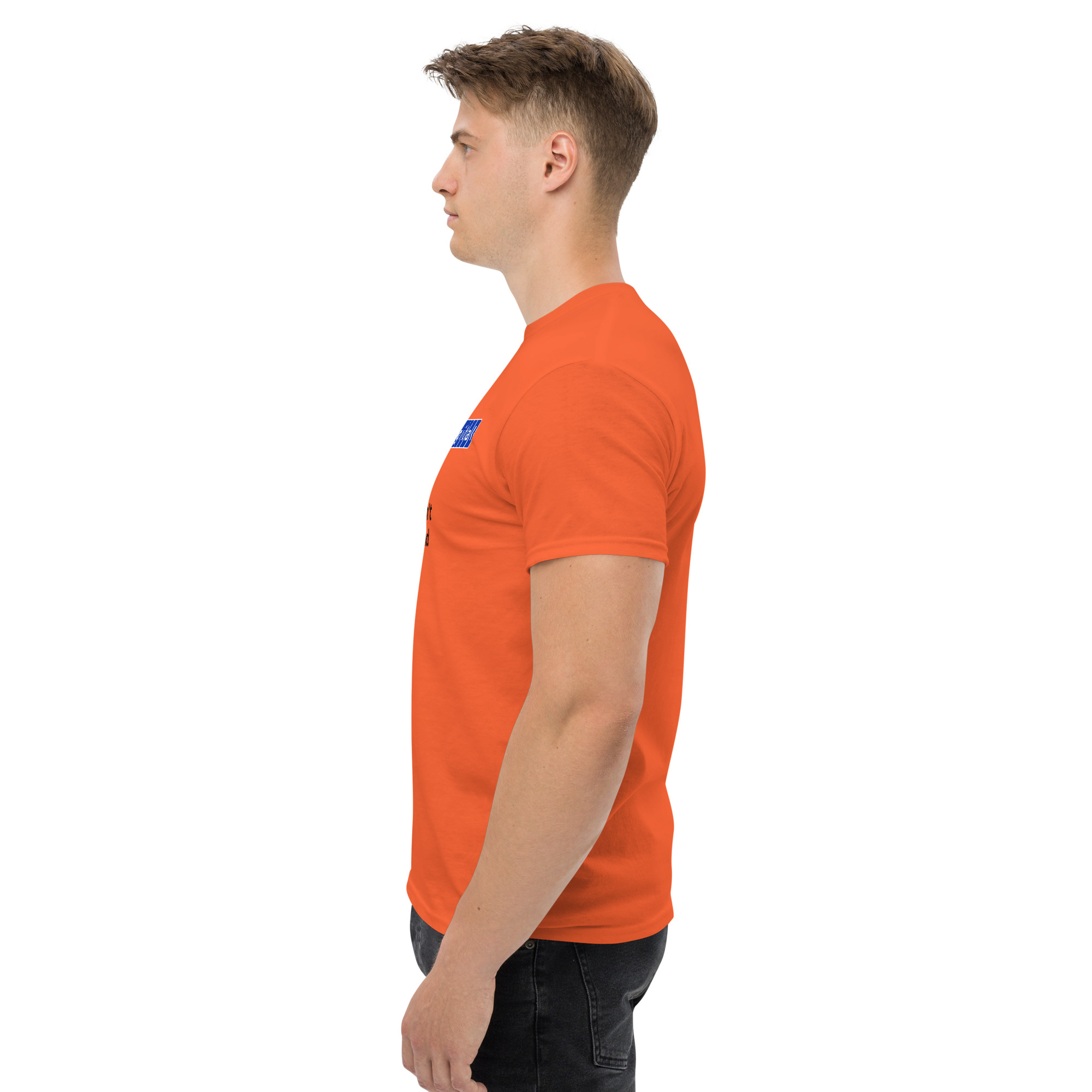 Blue logo 'You Wouldn't Understand - Unisex classic tee - Image 4