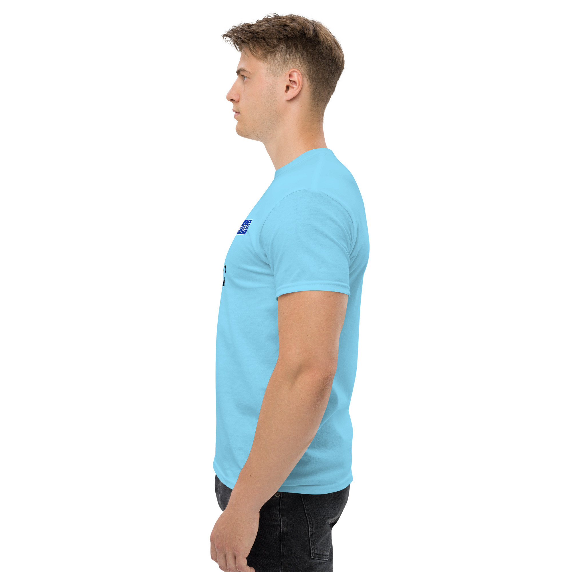 Blue logo 'You Wouldn't Understand - Unisex classic tee - Image 16