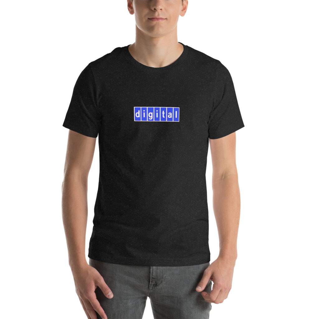 Blue Logo - Unisex t-shirt