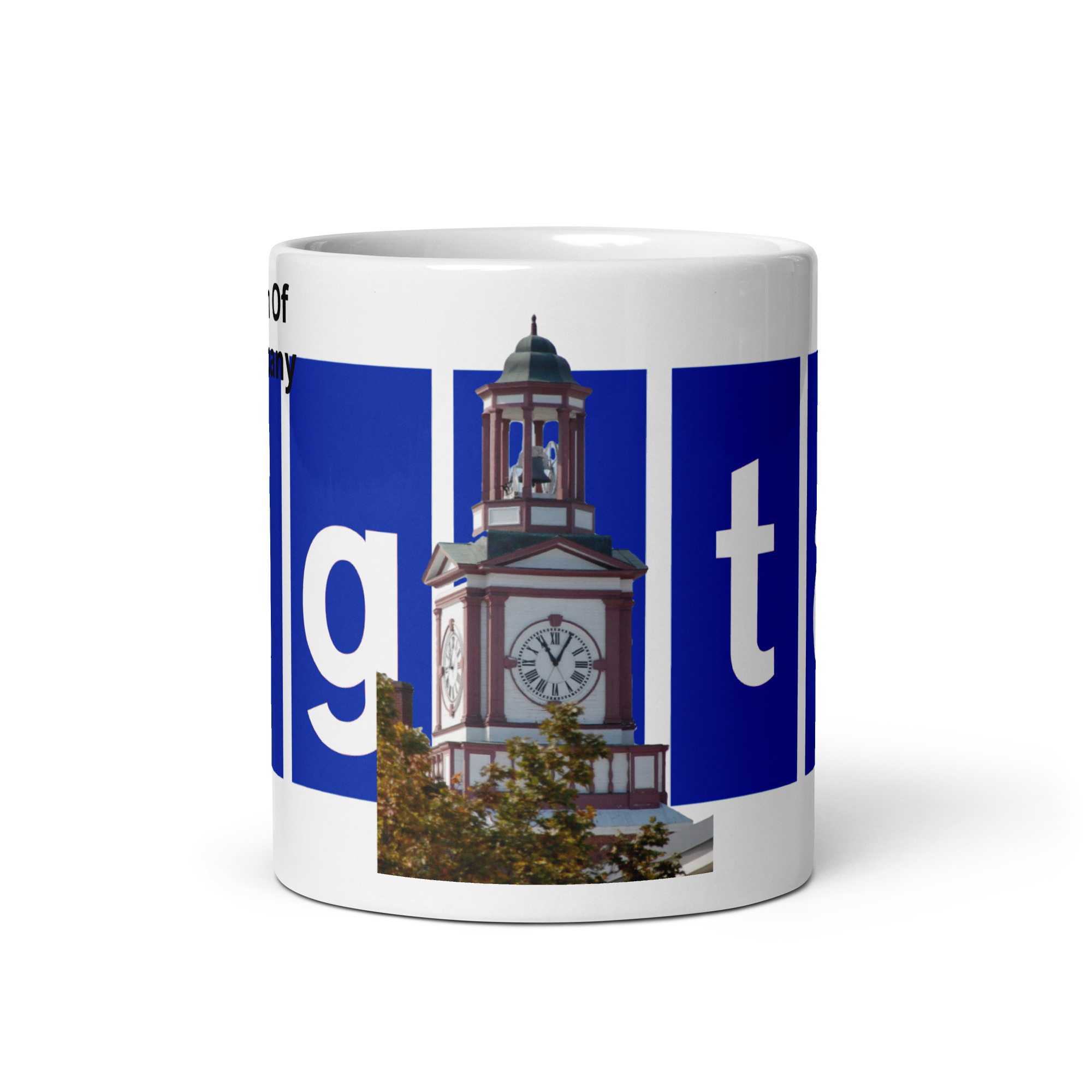 Not Your Run Of The Mill Company - White Glossy Mug - Image 4