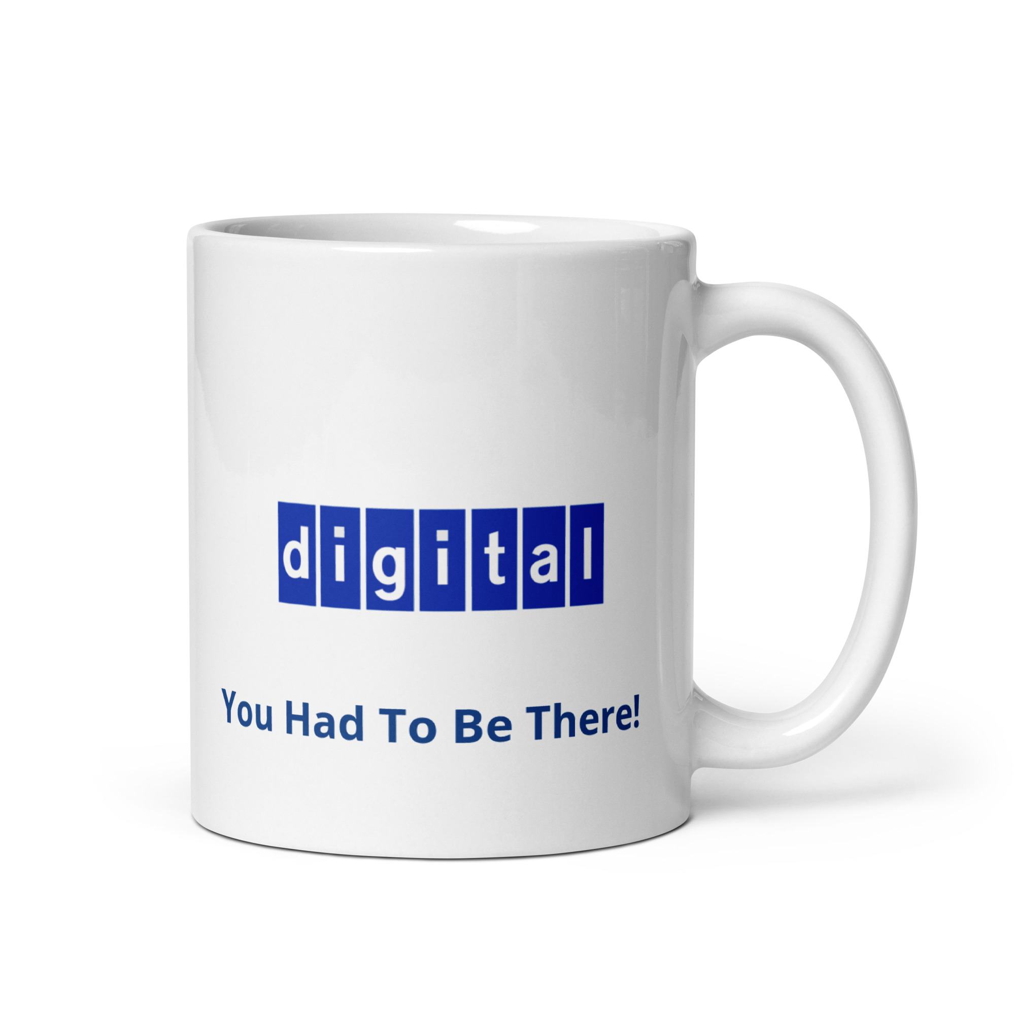 You Had To Be There White Glossy Mug - Image 2